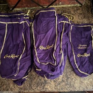 29 Crown Royal Whisky bags